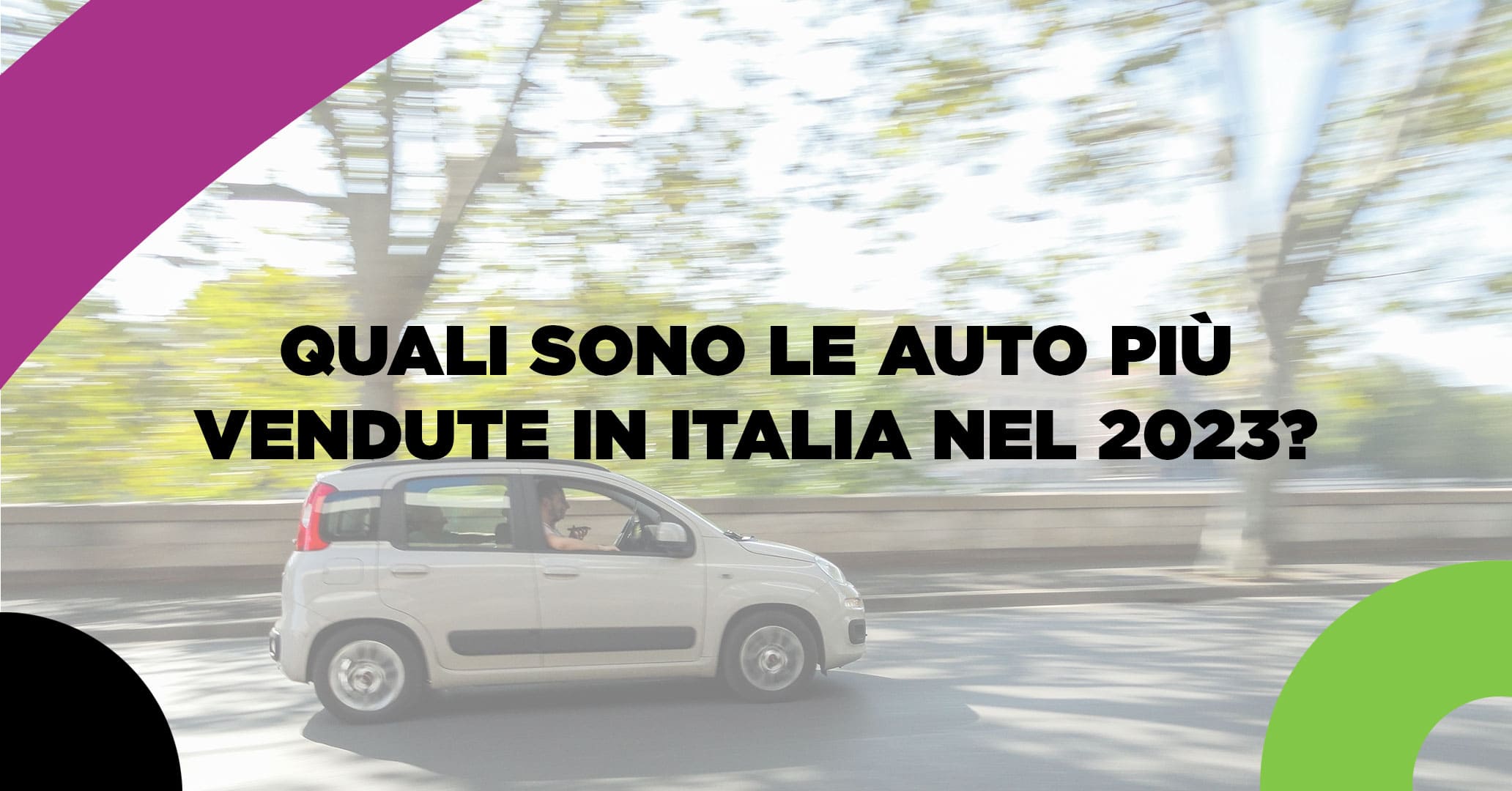 quali sono le auto più vendute in Italia nel 2023